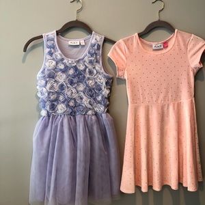 The Children's Place place two sweet dresses.